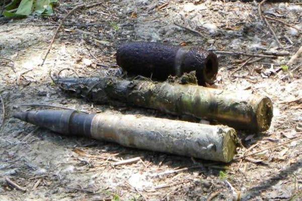 Вблизи городского пляжа в Чернигове обнаружены артиллерийские боеприпасы Вблизи городского пляжа в Чернигове обнаружены артиллерийские боеприпасы