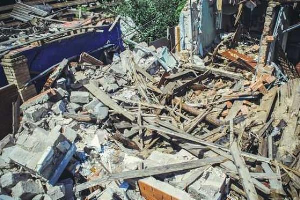 Боевики выкинули в Сеть фото разрушенной Марьинки