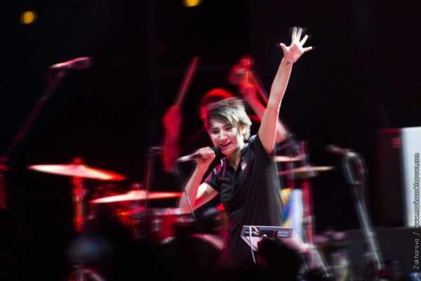 Фоторепортаж: концерт Земфиры в Тбилиси