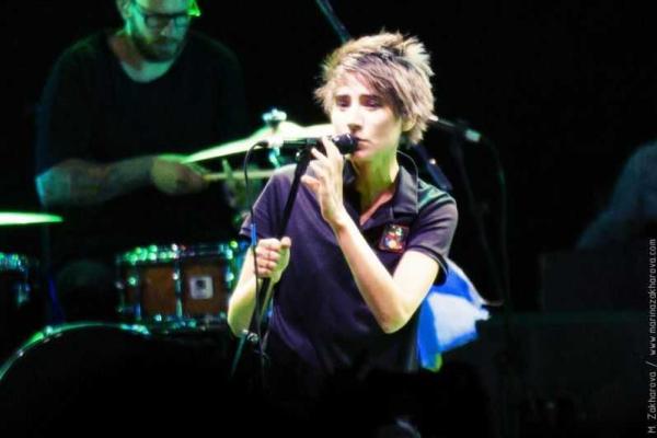 Фоторепортаж: концерт Земфиры в Тбилиси