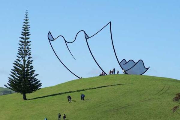 Ферма Гиббса: гигантские скульптуры под открытым небом