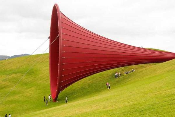 Ферма Гиббса: гигантские скульптуры под открытым небом