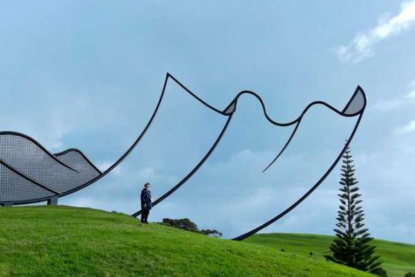 Ферма Гиббса: гигантские скульптуры под открытым небом