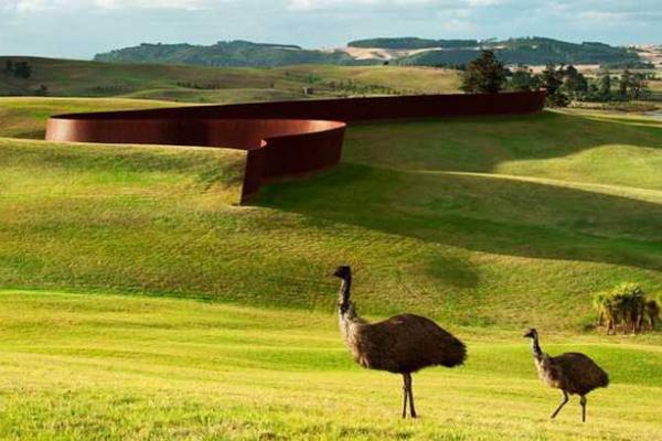 Ферма Гиббса: гигантские скульптуры под открытым небом