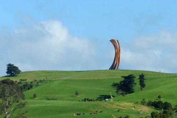 Ферма Гиббса: гигантские скульптуры под открытым небом