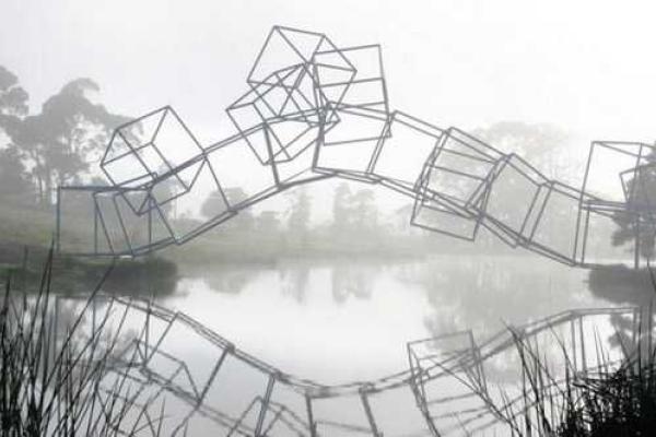 Ферма Гиббса: гигантские скульптуры под открытым небом