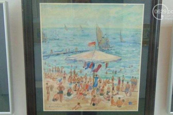 В Мариуполе открылась выставка художника-земляка, имя которого известно в Европе