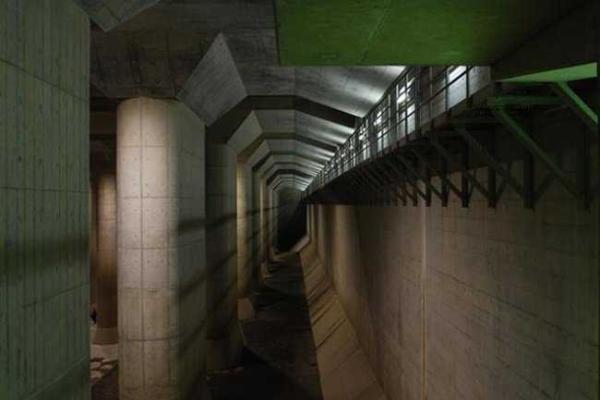 Огромное подземелье-водохранилище в Японии 