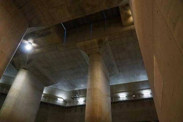 Огромное подземелье-водохранилище в Японии 