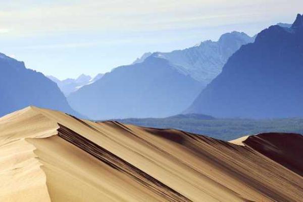 Невероятное сочетание: пустыня среди ледников в Забайкалье