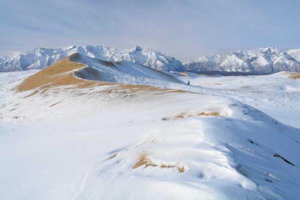 Невероятное сочетание: пустыня среди ледников в Забайкалье