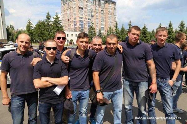 Фотоальбом: Репетиция выпускного новой патрульной полиции  Фотоальбом: Репетиция выпускного новой патрульной полиции