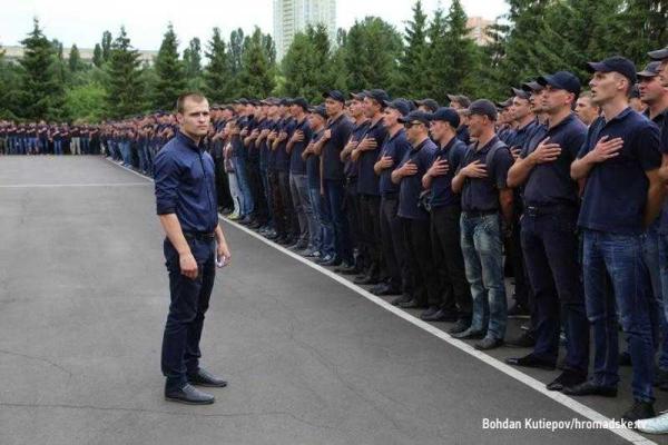 Фотоальбом: Репетиция выпускного новой патрульной полиции  Фотоальбом: Репетиция выпускного новой патрульной полиции