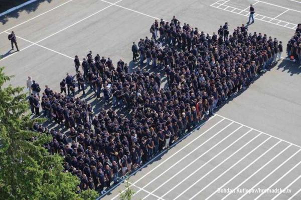 Фотоальбом: Репетиция выпускного новой патрульной полиции  Фотоальбом: Репетиция выпускного новой патрульной полиции