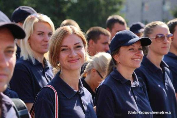 Фотоальбом: Репетиция выпускного новой патрульной полиции  Фотоальбом: Репетиция выпускного новой патрульной полиции