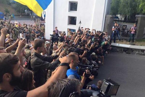 Фотоальбом: В столице прошел Правый "Марш Святослава" Фотоальбом: В столице прошел Правый "Марш Святослава"