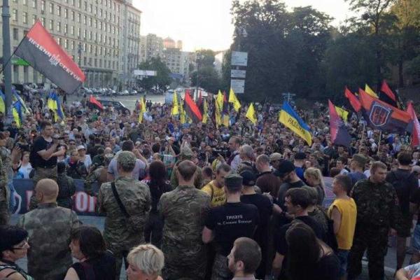 Фотоальбом: В столице прошел Правый "Марш Святослава" Фотоальбом: В столице прошел Правый "Марш Святослава"