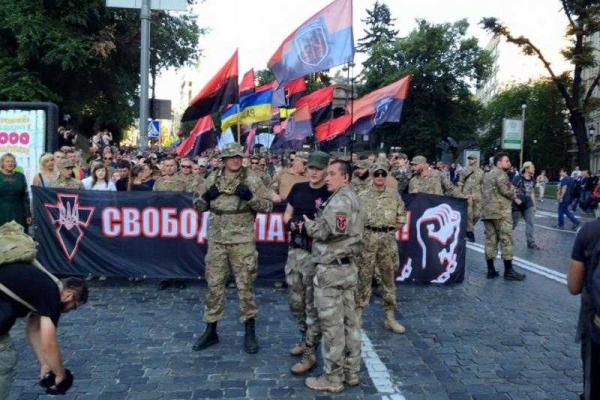 Фотоальбом: В столице прошел Правый "Марш Святослава" Фотоальбом: В столице прошел Правый "Марш Святослава"