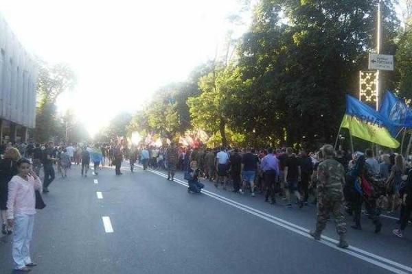 Фотоальбом: В столице прошел Правый "Марш Святослава" Фотоальбом: В столице прошел Правый "Марш Святослава"