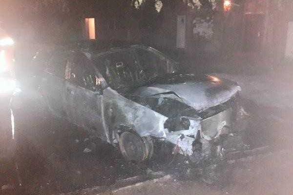 Жители Ужгорода провели бессонную ночь: взорвались и сгорели два автомобиля Жители Ужгорода провели бессонную ночь: взорвались и сгорели два автомобиля