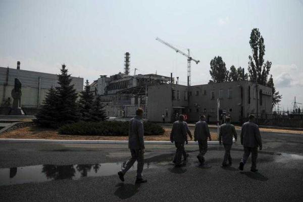 Фотоотчет: Рабочая поездка Арсения Яценюка на Чернобыльскую АЭС