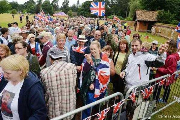 Сегодня состоялось таинство крещения принцессы Шарлотты 