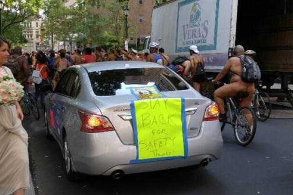 Голый велопробег состоялся в Филадельфии