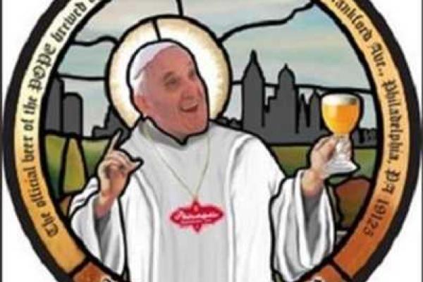 Новый сорт пива в честь визита Папы Римского выпустили в Филадельфии