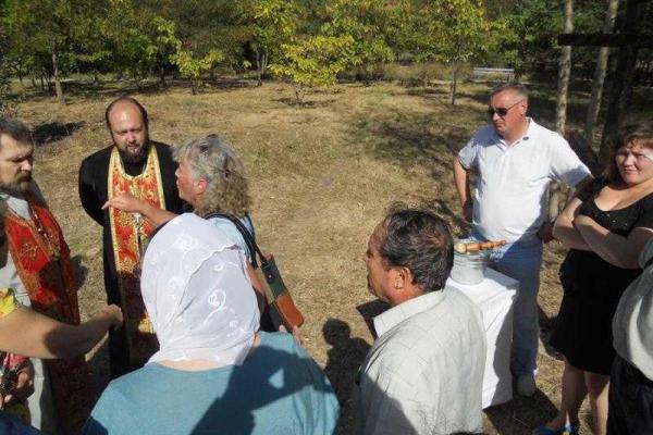 В Мариуполе произошла небольшая "заварушка" из-за планов постройки храма УПЦ КП