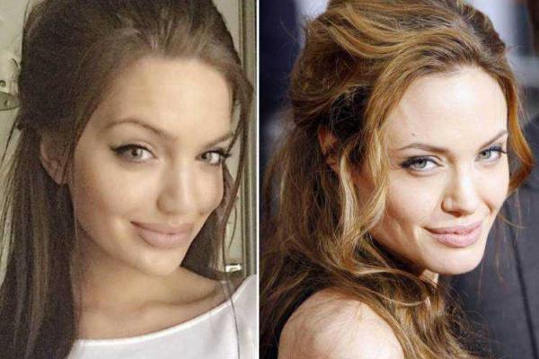 В Шотландии живет девушка, которая является точной копией Анджелины Джоли