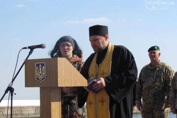 В Мариуполе пограничникам подарили катер