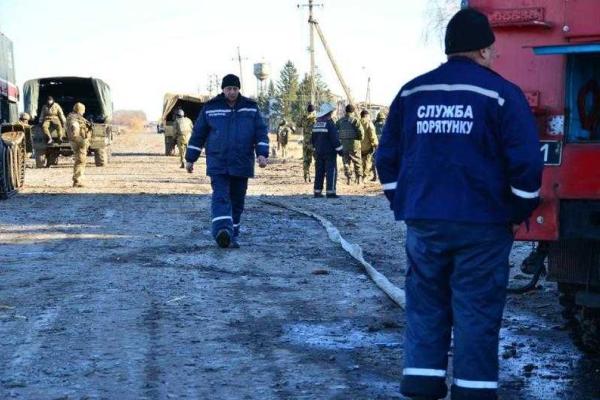В Сватово продолжают расчистку территорий от неразорвавшихся боеприпасов