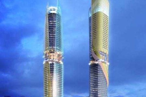 Отель-небоскреб, на крыше которого можно будет понежиться на пляже, появится в Дубае