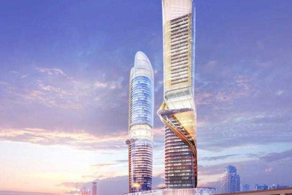 Отель-небоскреб, на крыше которого можно будет понежиться на пляже, появится в Дубае