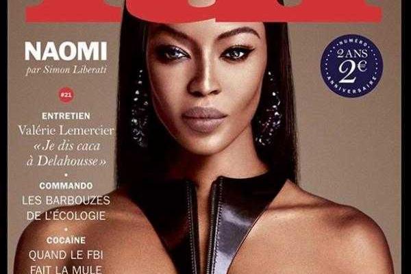 "Черная пантера" Наоми Кэмпбелл разделась для новой фотосессии