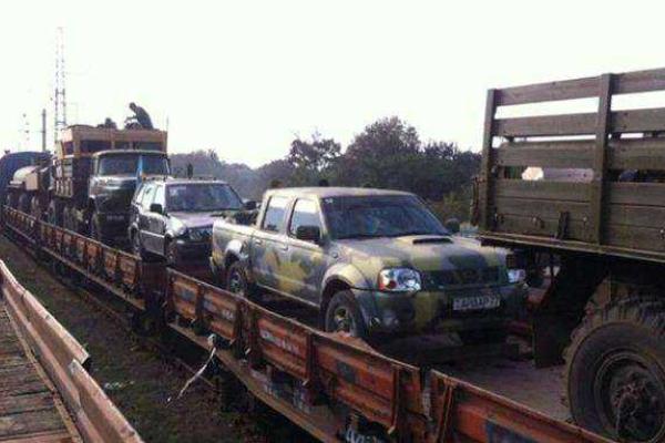 Бойцы батальона "Айдар" возвращаются на передовую Бойцы батальона "Айдар" возвращаются на передовую