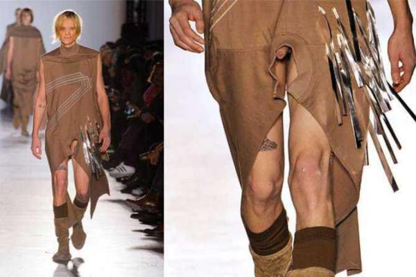 На Неделе Парижской моды скандальный дизайнер выпустил моделей на подиум в позе "69"