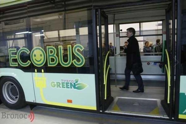 Во Львове презентовали украинский электробус Во Львове презентовали украинский электробус