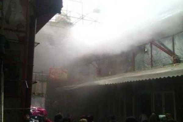 Харьков в дыму: горит рынок Барабашово Харьков в дыму: горит рынок Барабашово