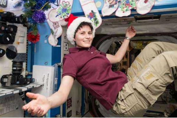 Астронавты МКС отпраздновали Рождество на борту космической станции