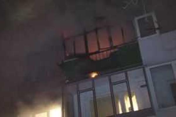 Ночной пожар в пятиэтажке во Львове забрал жизнь пенсионерки Ночной пожар в пятиэтажке во Львове забрал жизнь пенсионерки