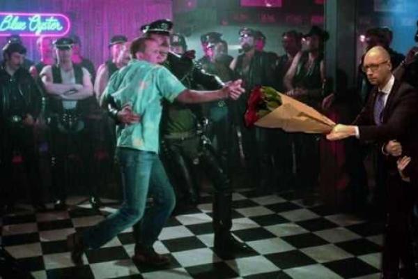 Пользователи Сети юморят над потасовкой Барны и Яценюка. Фотожабы