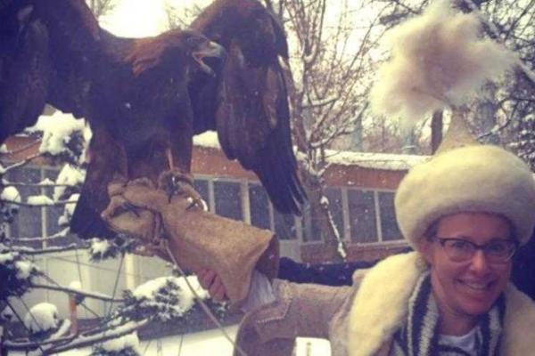 Ксения Собчак с супругом наслаждаются колоритом Казахстана