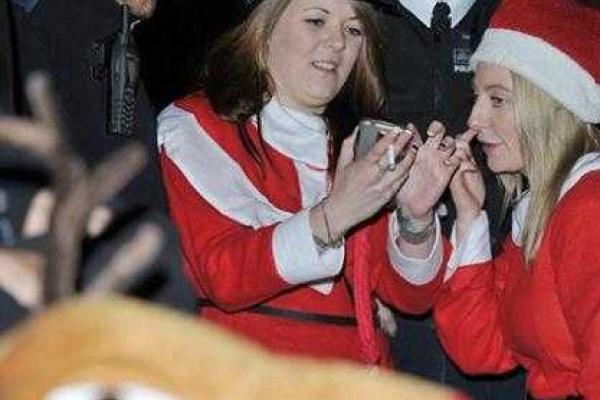 В Лондоне состоялся ежегодный фестиваль Санты