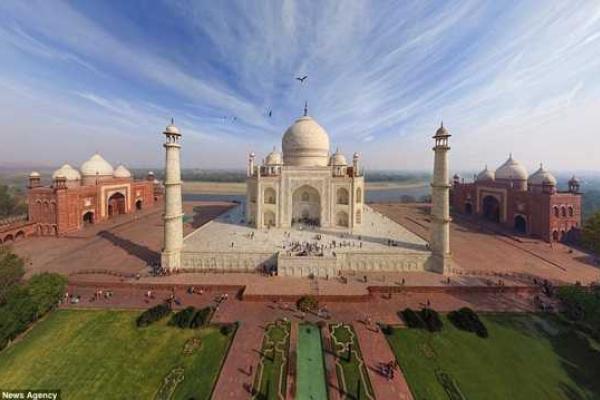 Фото "чудес света", снятые с высоты птичьего полета