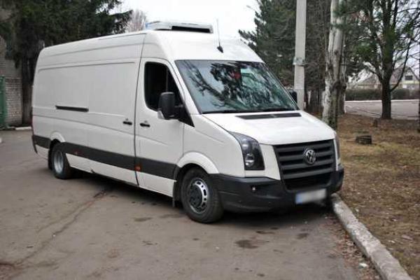 Сотрудники полиции и СБУ на КПВВ в Волновхском районе задержали груз мяса, направлявшийся в Донецк