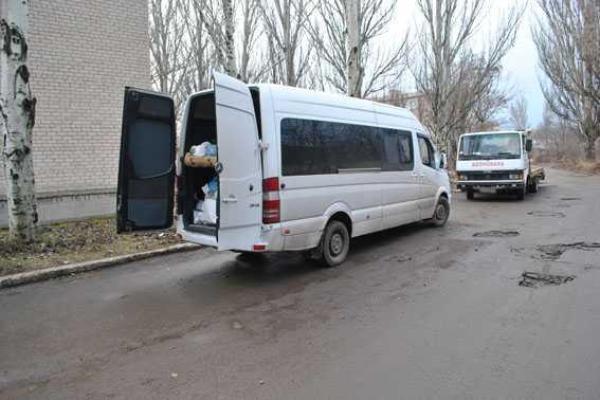 В Волновахе задержан лжеволонтер, пытавшийся провести груз на оккупированную территорию