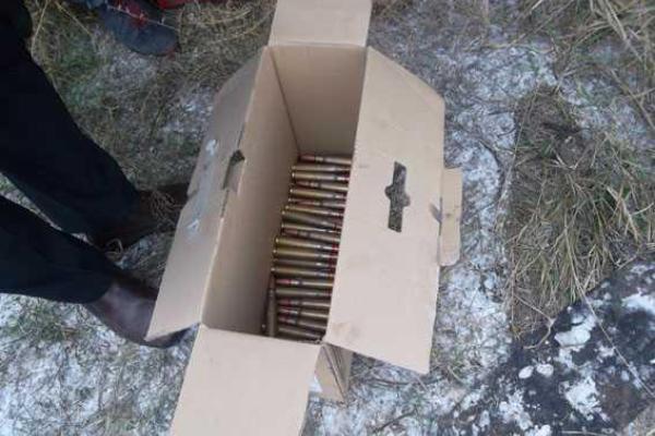 В одном из гаражей Артемовска был обнаружен арсенал боеприпасов В одном из гаражей Артемовска был обнаружен арсенал боеприпасов