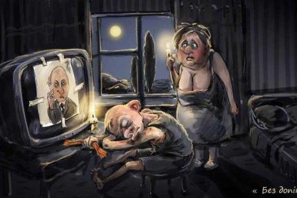 В Сеть попали политические карикатуры киевского художника: жестко, смело и смешно