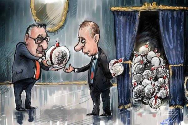 В Сеть попали политические карикатуры киевского художника: жестко, смело и смешно